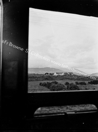 VIEWS FROM L.CULLEN FROM TRAIN APPROACHING FOXFORD